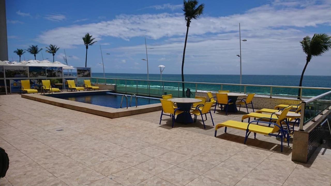 Flat O Point Do Carnaval Do Farol Da Barra Lägenhet Salvador Exteriör bild